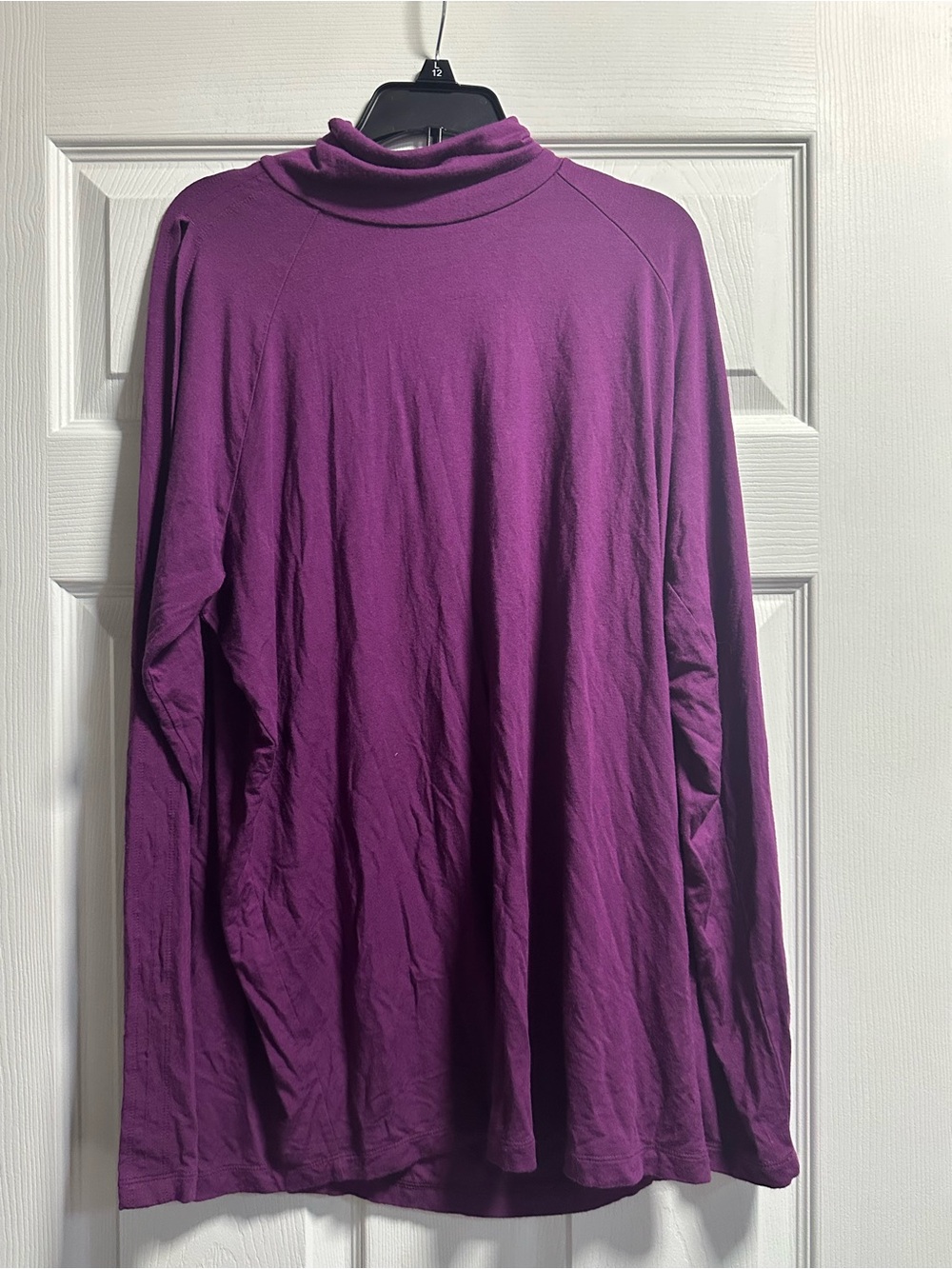 Athleta Plum Long Sleeve Turtleneck